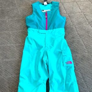North Face bib snow pants